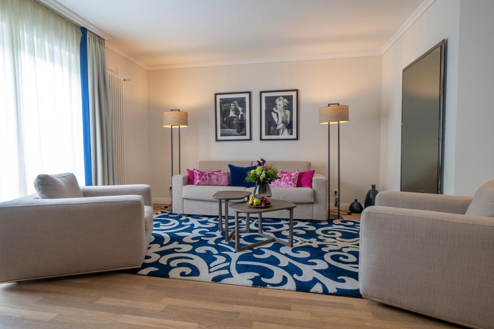 Vila Vita Rosenpark Marburg Extérieur photo A living room at the Hotel